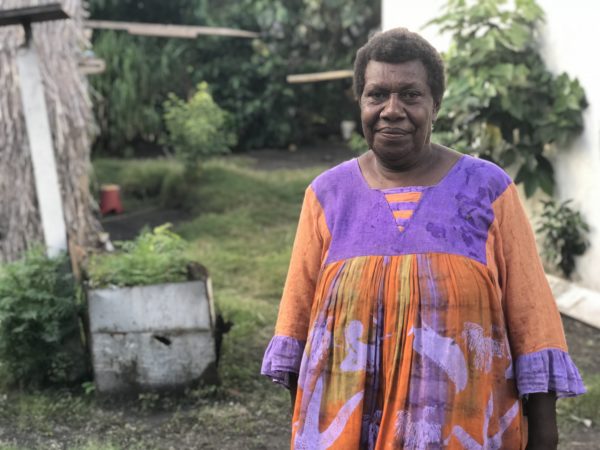 Dorothy Pel is a leader in the Women I Tok Tok Tugeta forum in Vanuatu